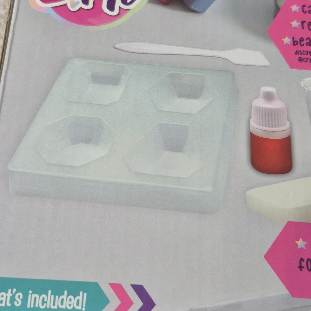BMe Gem Soap Kit Age 6+ Beauty & Spa Make Your Own Soap Crafting For Kids New